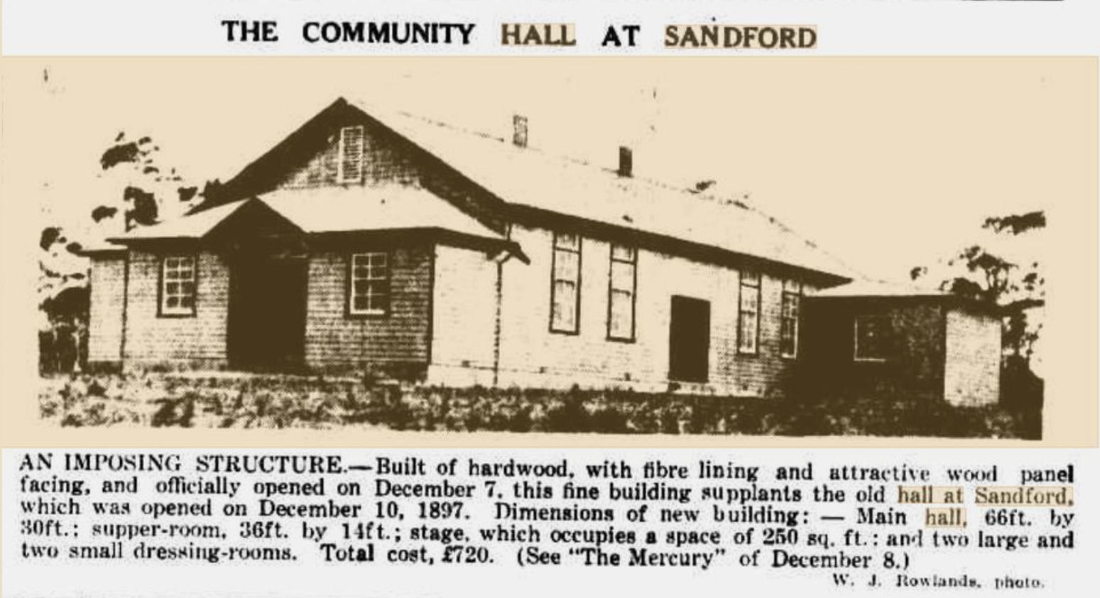 Sandford Hall